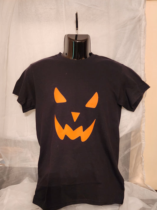 Halloween Jack-O-Lantern Black T-Shirt