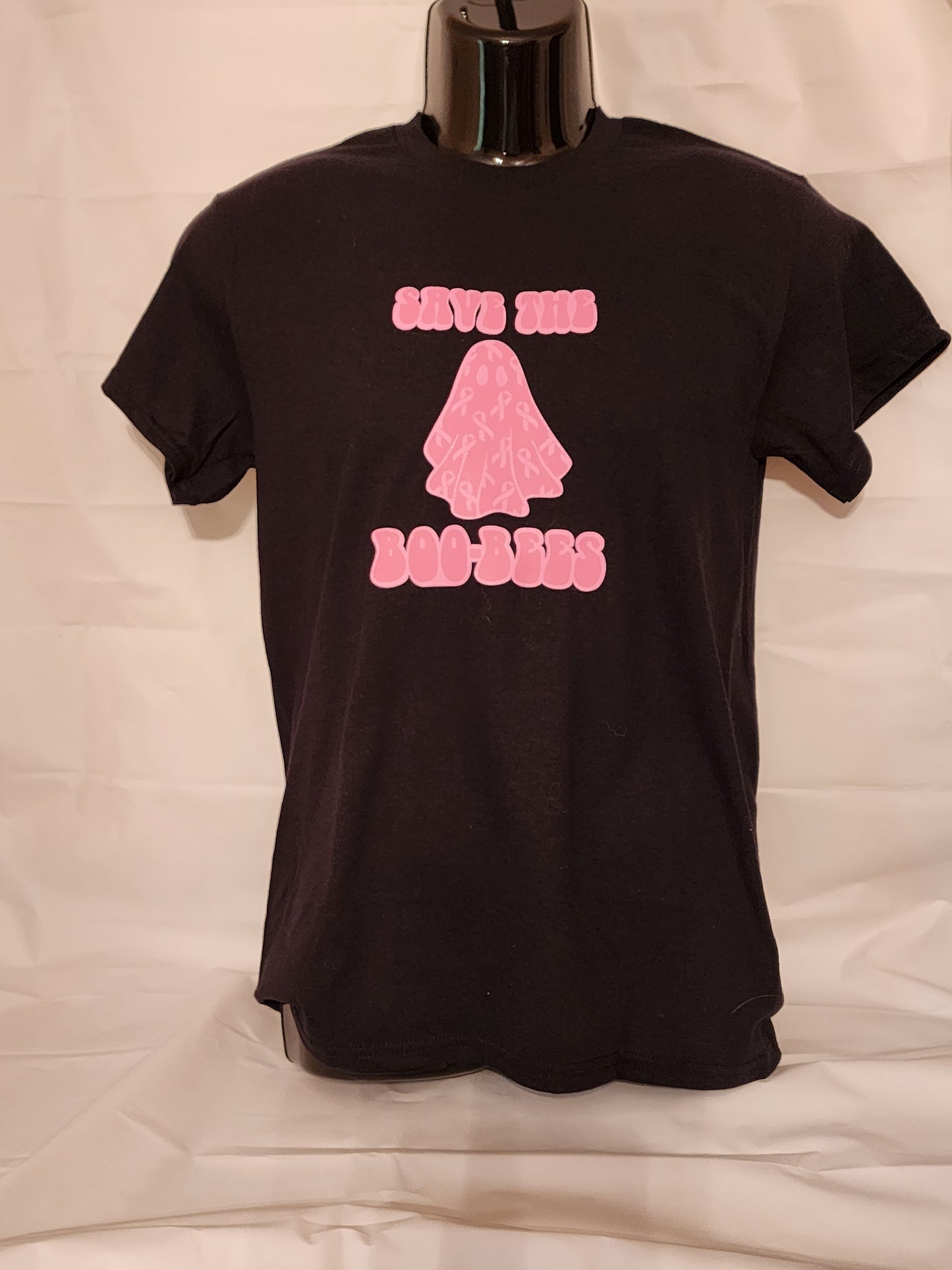 Halloween Breast Cancer Awareness T-Shirt