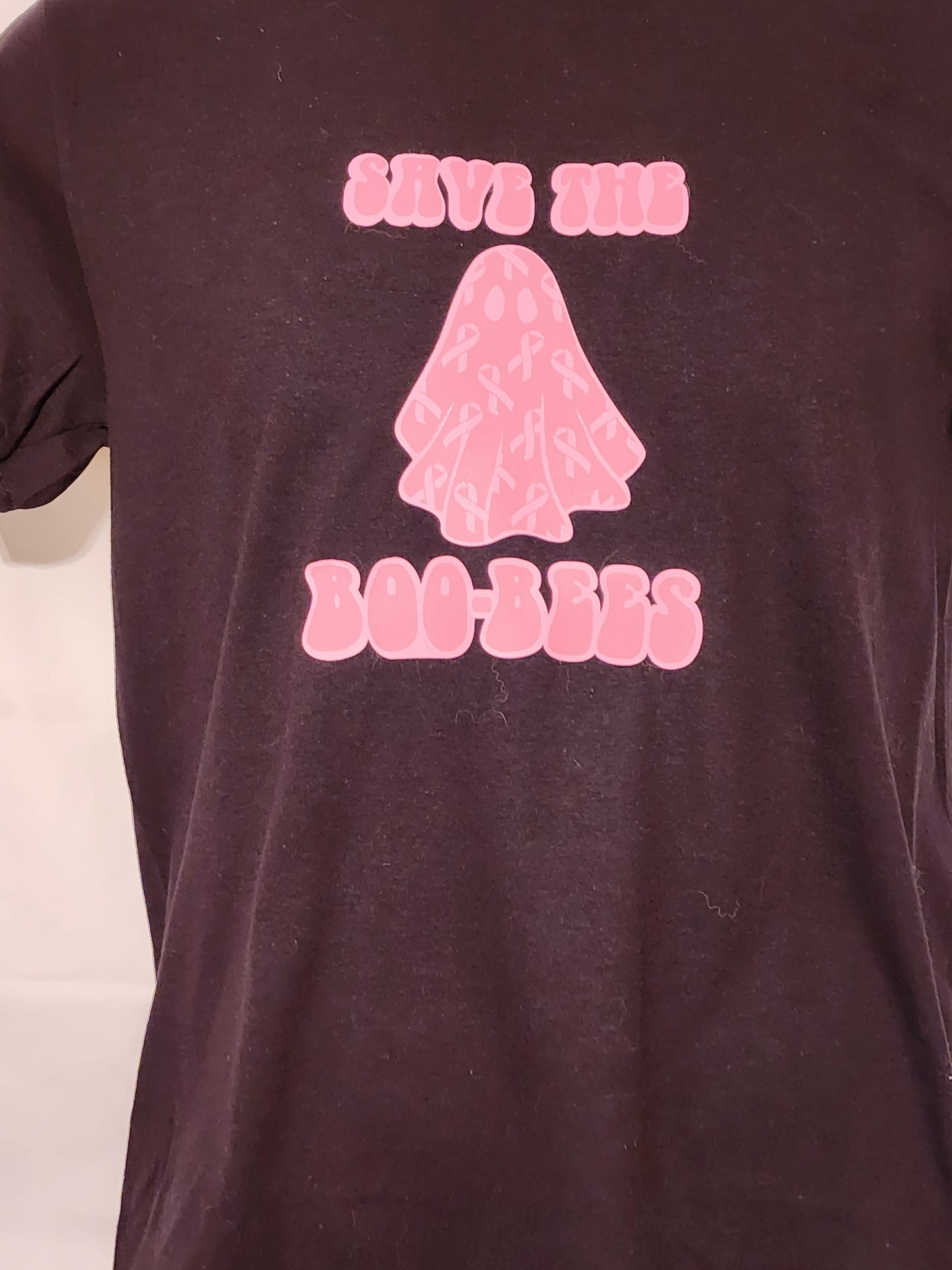 Halloween Breast Cancer Awareness T-Shirt