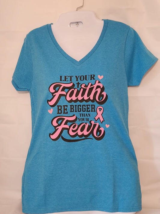 Breast Cancer Awareness Faith T-Shirt