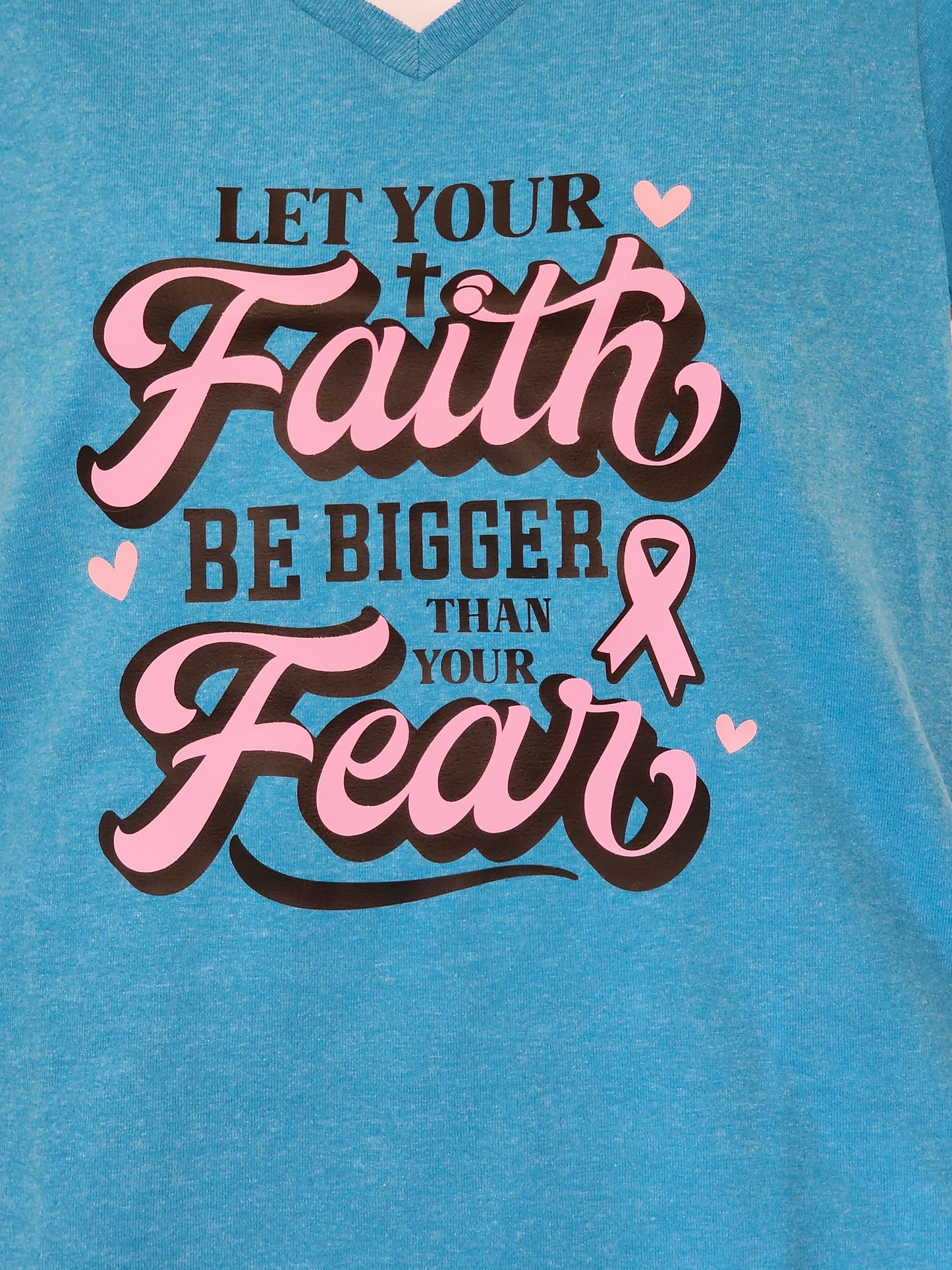 Breast Cancer Awareness Faith T-Shirt