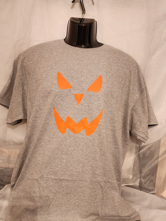 Halloween Jack O Lantern Face T-Shirt