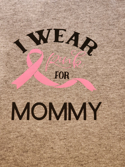 Breast Cancer Awareness T-Shirt Pink for Mommy