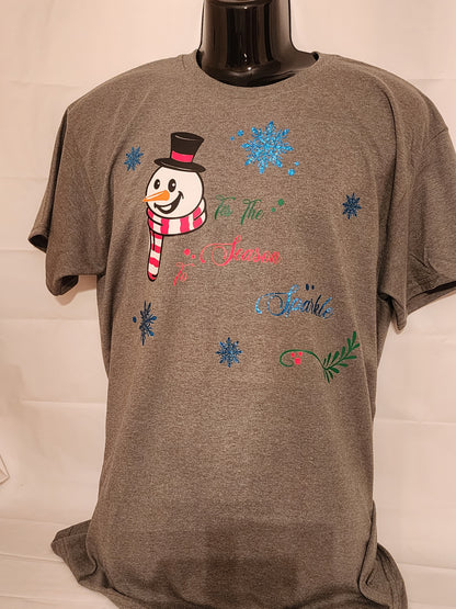 Sparkle Snow Flakes T-Shirt