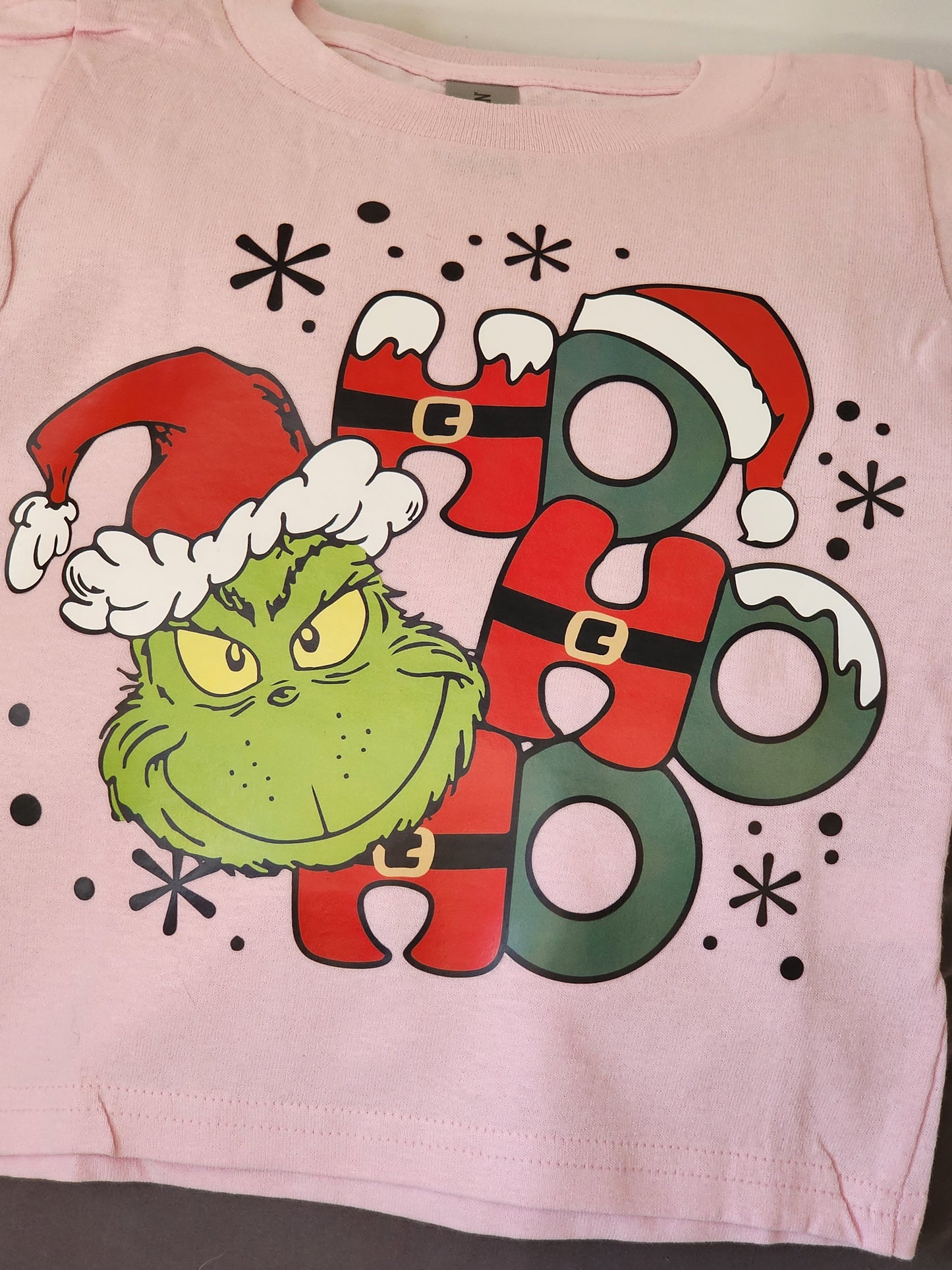 Grinch Ho Ho Ho toddler